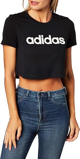 blusa adidas feminina curta