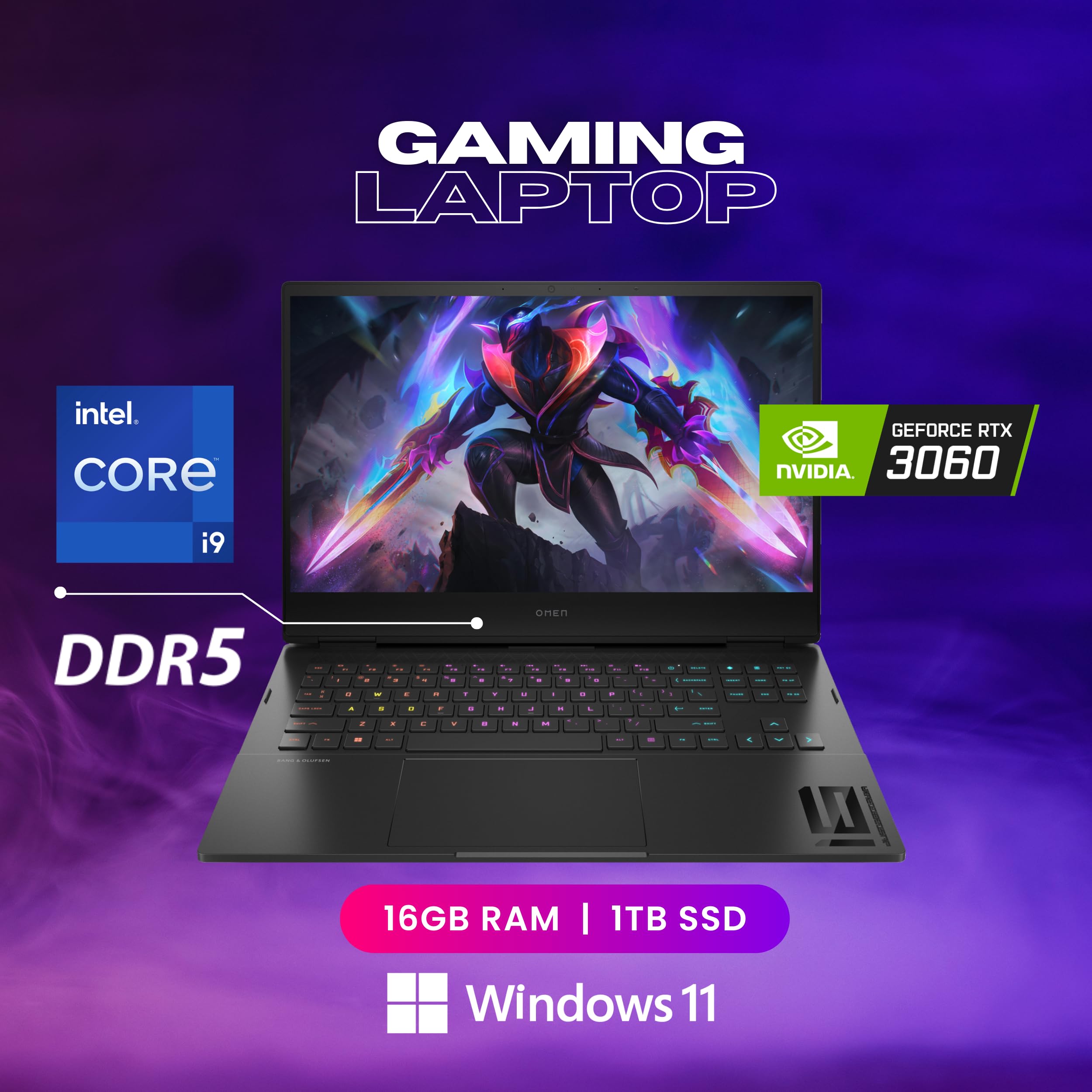 HP OMEN 16 Gaming Laptop, 16.1