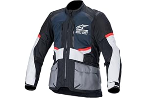 Alpinestars Andes Air Drystar® Jacket (US, Alpha, Large, Regular, Regular, Deep Blue/Black)