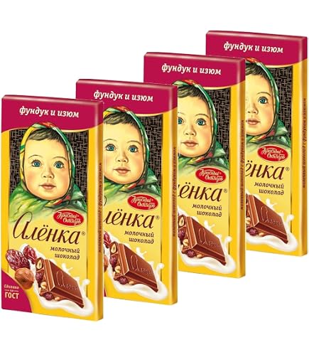 Amazon.com : Milk Chocolate Alenka 100 gram bars (set of 4) | Four
