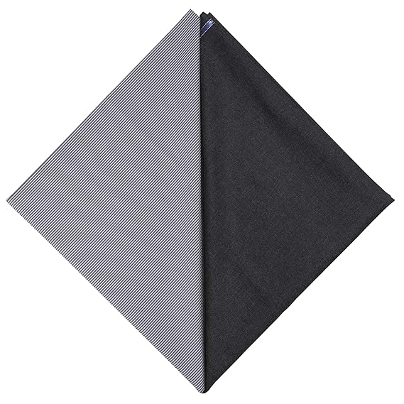 Uniform Sarees Corp Mens Synthetic Unstitched Shirts and Trouser Fabric (Grey, Free Size)