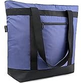BeeGreen Cooler Bag Soft Leakproof Insulated Tote with Zipper for Beach Travel Grocery