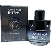 Azure Noir Intense Men's Cologne 3.4 Fl. Oz. Eau de Toilette Spray