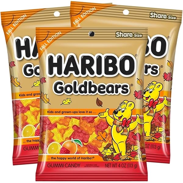 Amazon.com : New Limited Edition Haribo Goldbears Gummi