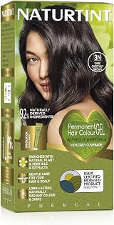 Naturtint Permanent Hair Colour Gel 3N Dark Chestnut Brown Ammonia Free Grey