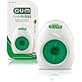 GUM Fine Waxed Dental String Floss, Tight Spaces, Rewindable Dispenser, Mint, 200 Yards