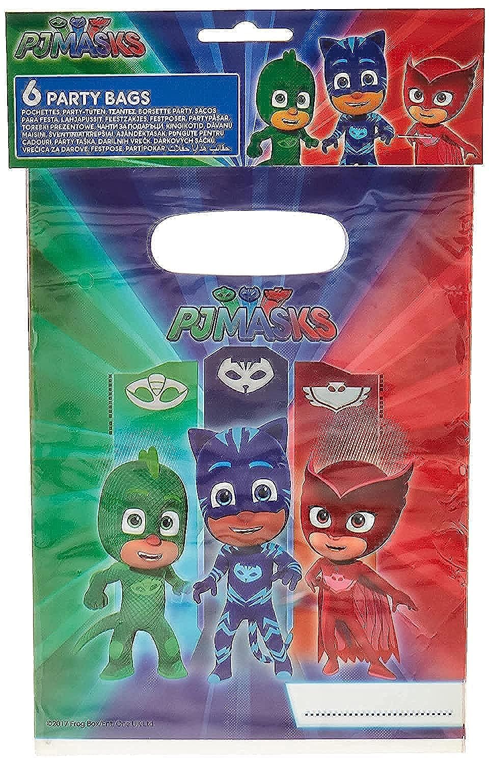 Procos - Loot Bag Super Pyjamas-Pj Masks, Multicoloured, 5PR88637
