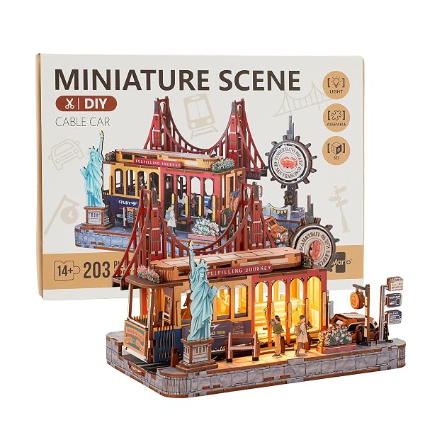 BOOK NOOK KIT – DIY MINIATURE HOUSE KIT FOR ADULTS, DOLLHOUSE BOOKNOOK TINY HOUSE BOOKSHELF DECOR 3D WOODEN PUZZLE STREET MODEL, IDEAL GIFT FOR BOOK LOVERS, FAMILY, FRIENDS (DANGDANG CAR)