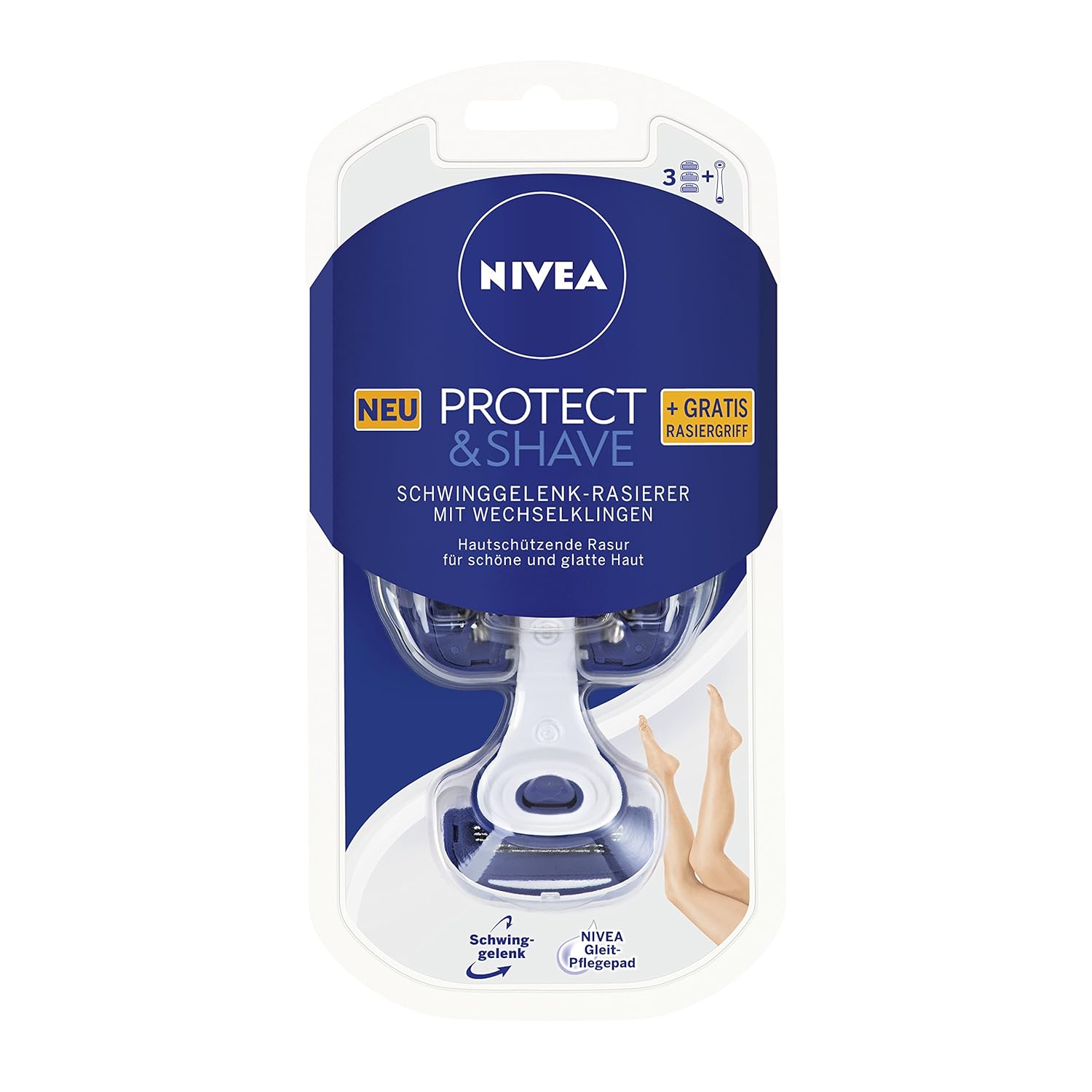 Nivea Rasierer Aus Dem Sortiment Genommen Nivea Body Protect & Shave Rasierer, 1 Stück: Amazon.de: Amazon Pantry