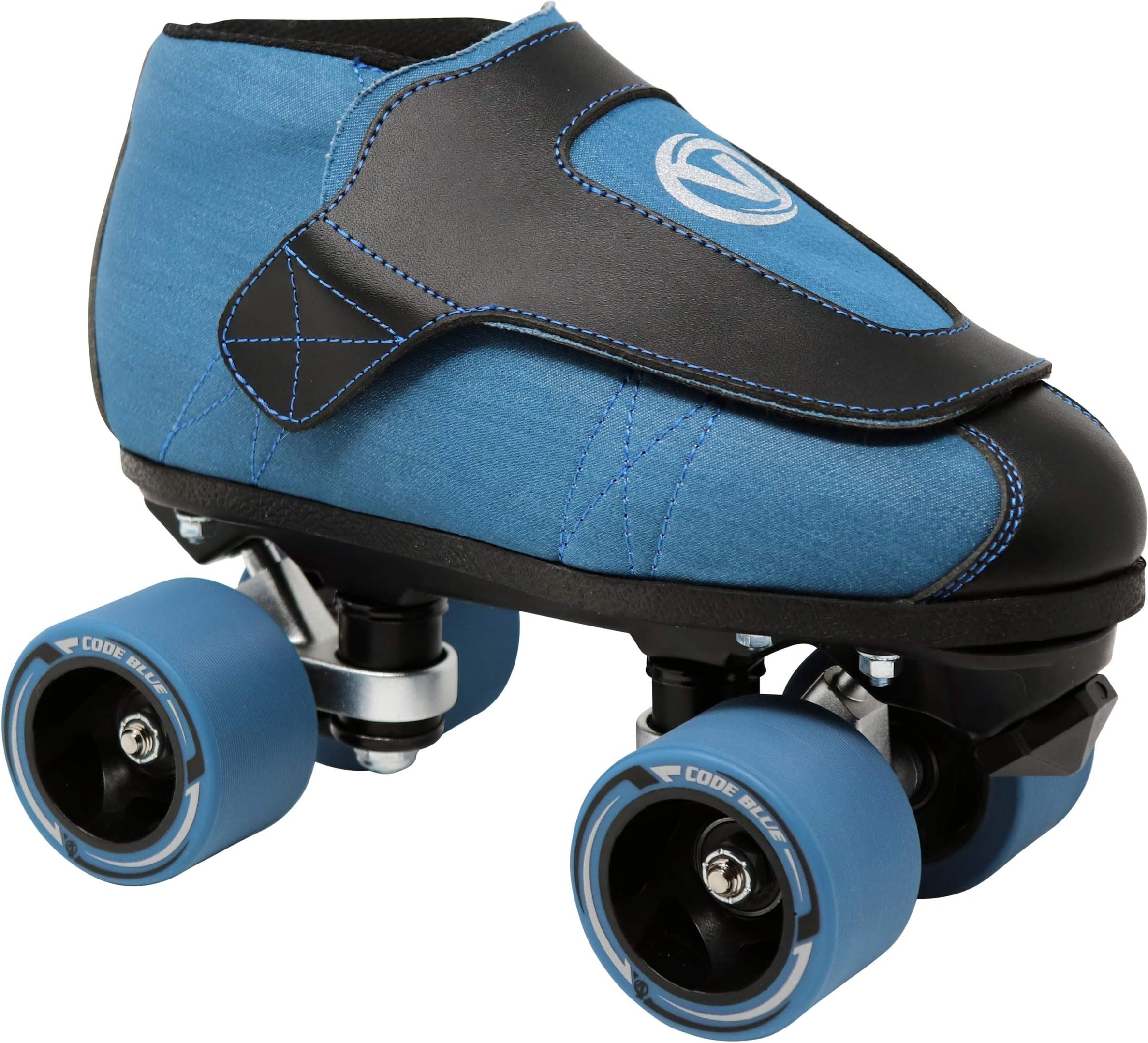 VNLA Junior Code Blue Jam Skate for Men and Women - Indoor Unisex Roller Skate
