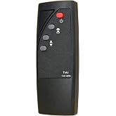 Compatible with Twin Star Duraflame Electric Fireplace Stove Heater Infrared Remote Control 91HM100-01 91HM100-02 9HM1000 9HM1000-C240 9HM1000-C240-V