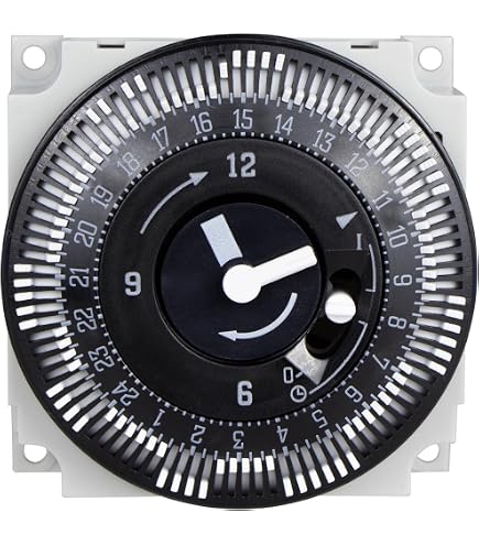 thumbnail image 2 of Grasslin Intermatic FM1STUZ-120U 24-Hour Timer Module - 120V 21A SPDT Electromechanical Timer 2 of 14