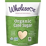 Wholesome Organic Cane Sugar, Fair Trade, Non GMO & Gluten Free, 10 Pound (Pack of 1)