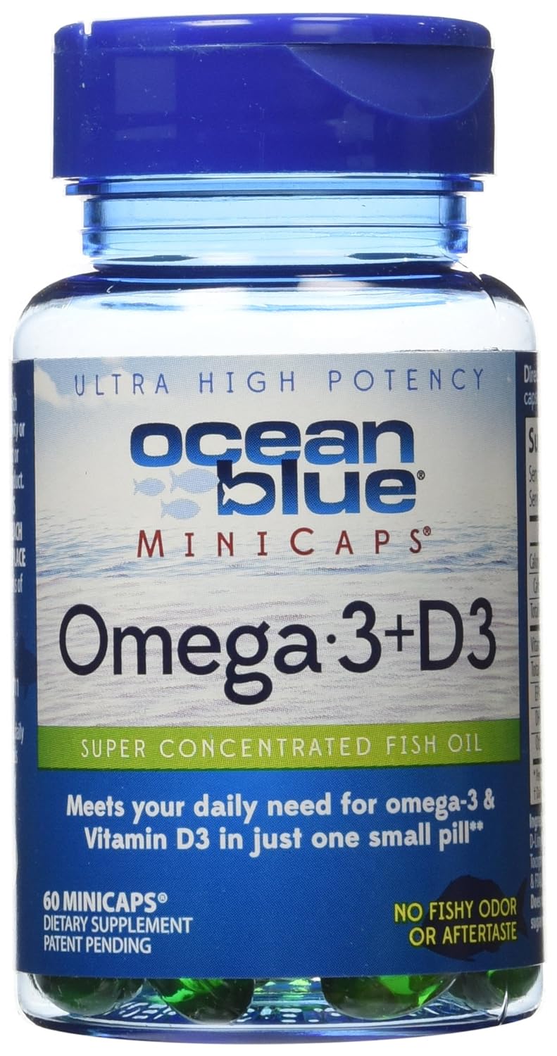 Ocean Blue OTC Vita D Omega3 Plus Mini