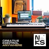 M-Audio Oxygen Pro 49 USB MIDI Keyboard Controller with NKS Beats Pads 8 Knobs view 6