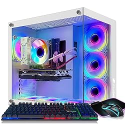 STGAubron Gaming PC Computer Deskto, Radeon RX 6600