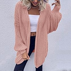 ADJHDFH Women Sweaters Women'S Hoodie Cardigan
