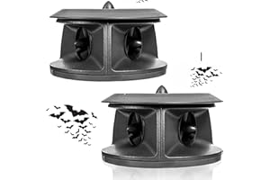 CLEANRTH BCS202 Bat-Blocker Pro - Safe Ultrasonic Bat Repellent (2 Pack)