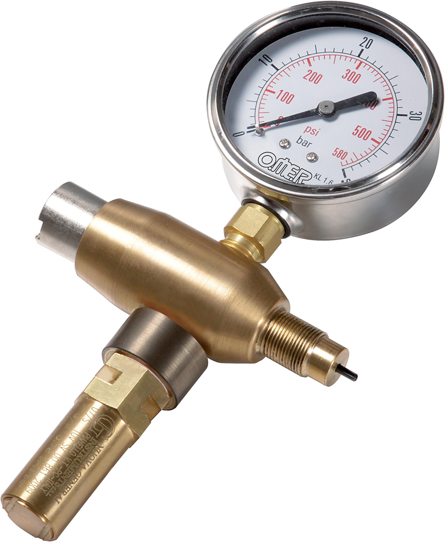 Omer Sub Complete Tyre Gun Pressure Gauge