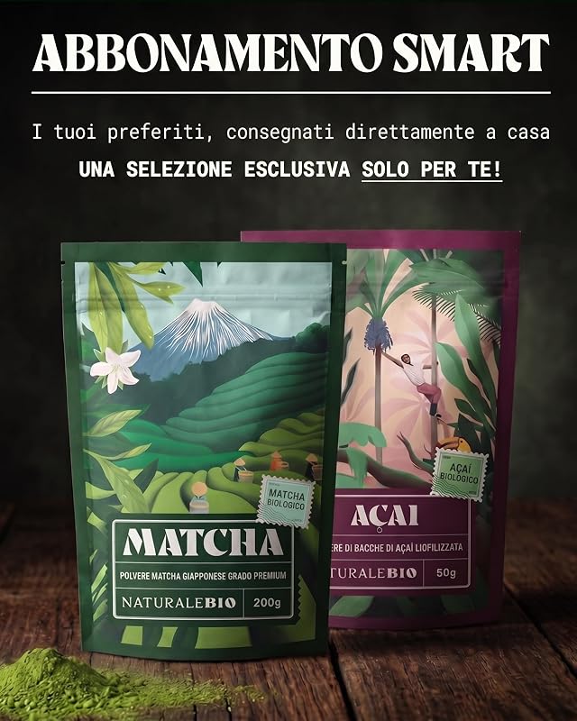 Matcha Premium Giapponese Bio in Polvere con L-Teanina