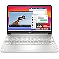 HP 15.6-inch Laptop, AMD Ryzen 7 5700U, 8 GB RAM, 256 GB SSD, HD Micro-Edge Display, Windows 11 Home, Thin & Portable, Long-L