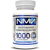 MAAC10 NMN Supplement 1000mg Serving - 99% Pure NMN Nicotinamide Mononucleotide. The Most Powerful NAD Supplement for Optimal Performance (120 Capsules 4 Per Serving).