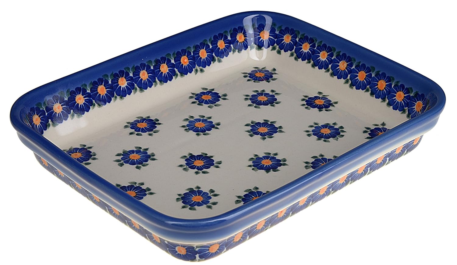 Fuente para hornear clásica y rectangular Boleslawiec Pottery de ...