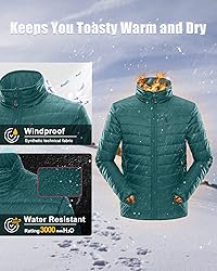 33,000ft Men's Lightweight Packable Insulated