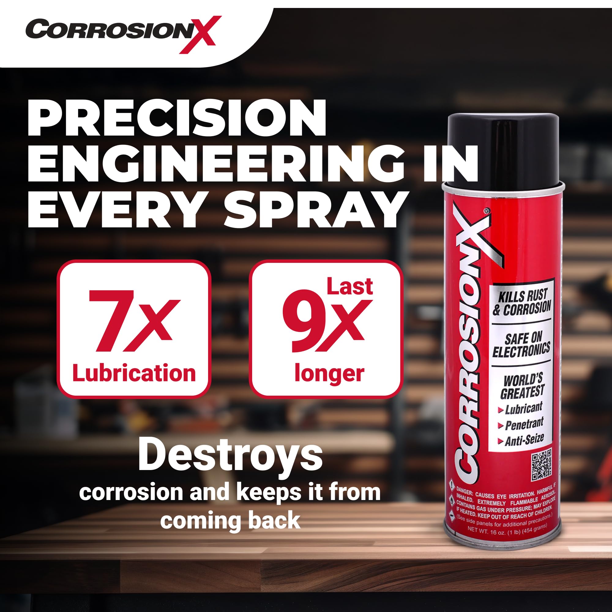 Mua CorrosionX Rust Inhibitor, Industrial-Strength Dielectric Corrosion ...