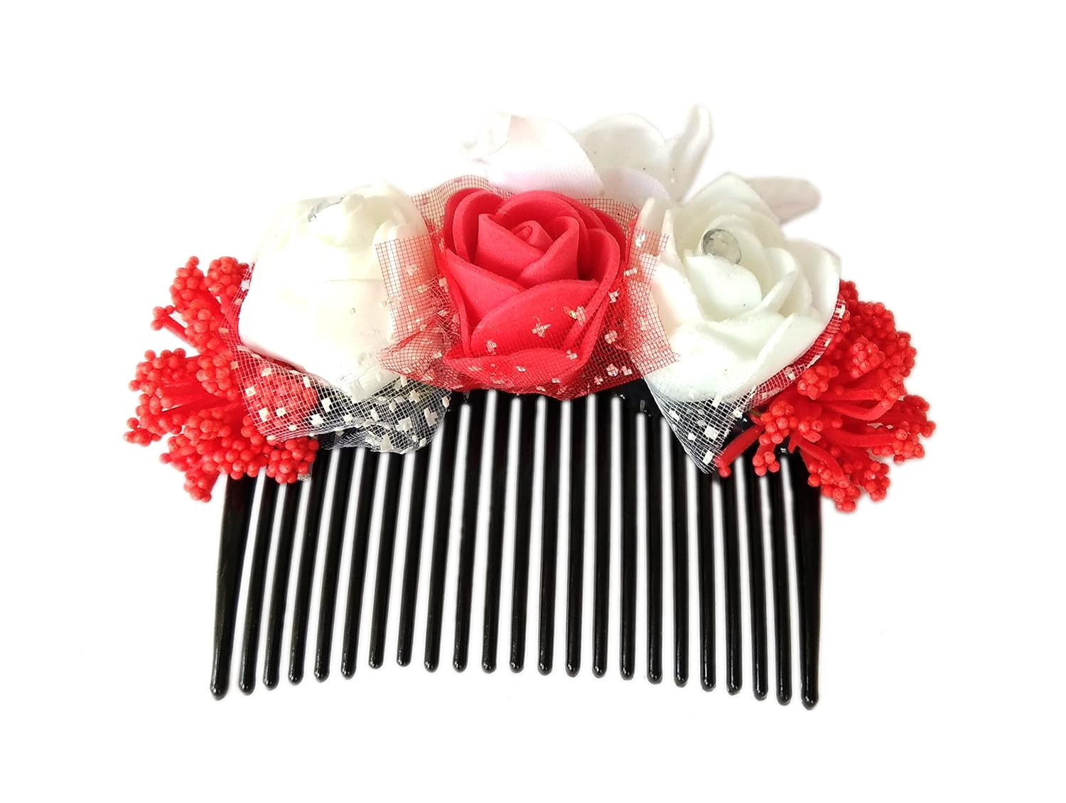 Buy Unique Indian Craft Hair Combpin Multicolor Foam Sheet Hairpin