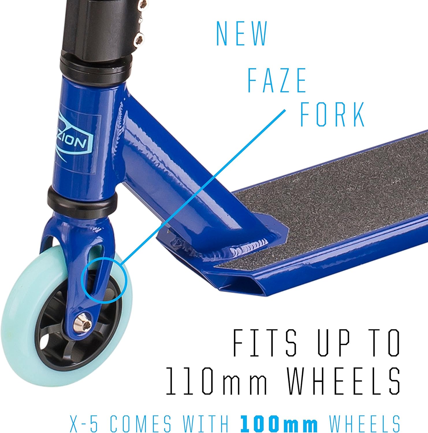 Fuzion X5 Pro Scooters Trick Scooter Beginner Stunt Scooters for Kids 8 Years and Up