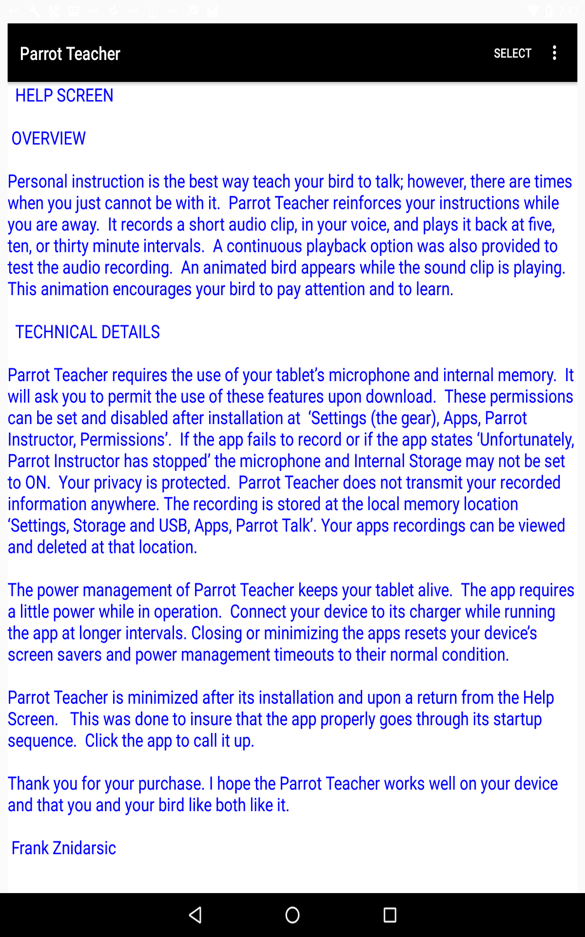 Parrot Teacher - Thumbnail 3