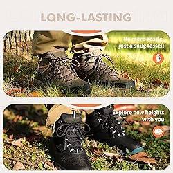 Stepace Round Shoelaces [2 Pairs] Heavy Duty Boot