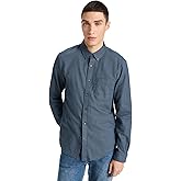 Club Monaco Men's Houndstooth Flannel Shirt