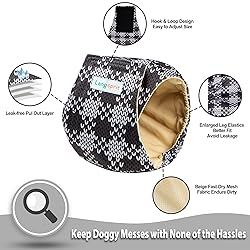 Langsprit Male Belly Bands for Dogs