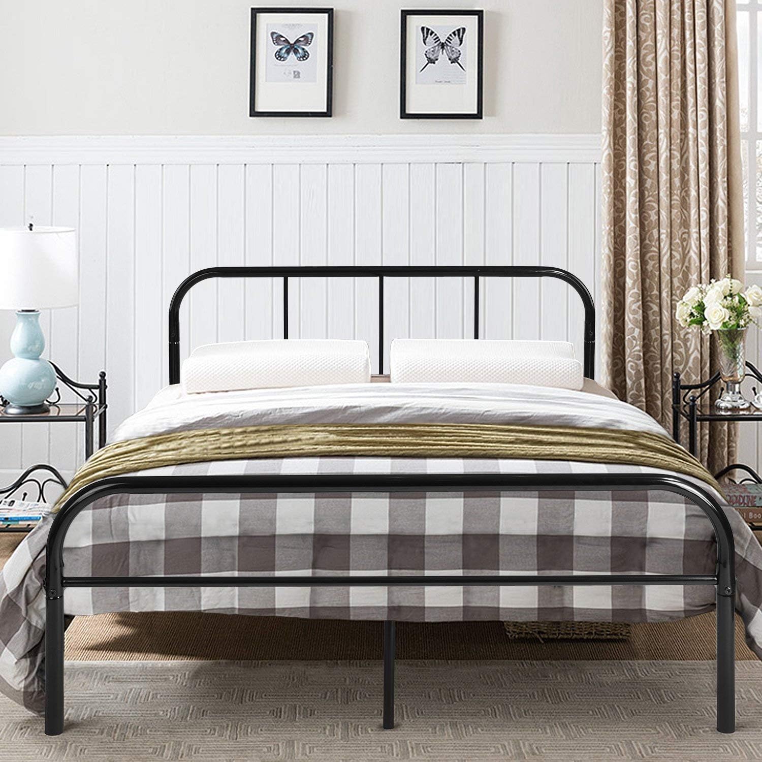 Best Queen Size Bed Frame With Matress No Box Spring Needed