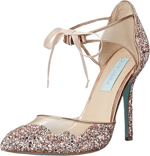Betsey Johnson Blue Womens Sb Stela Sb Stela Size 6 Uk Amazon Co