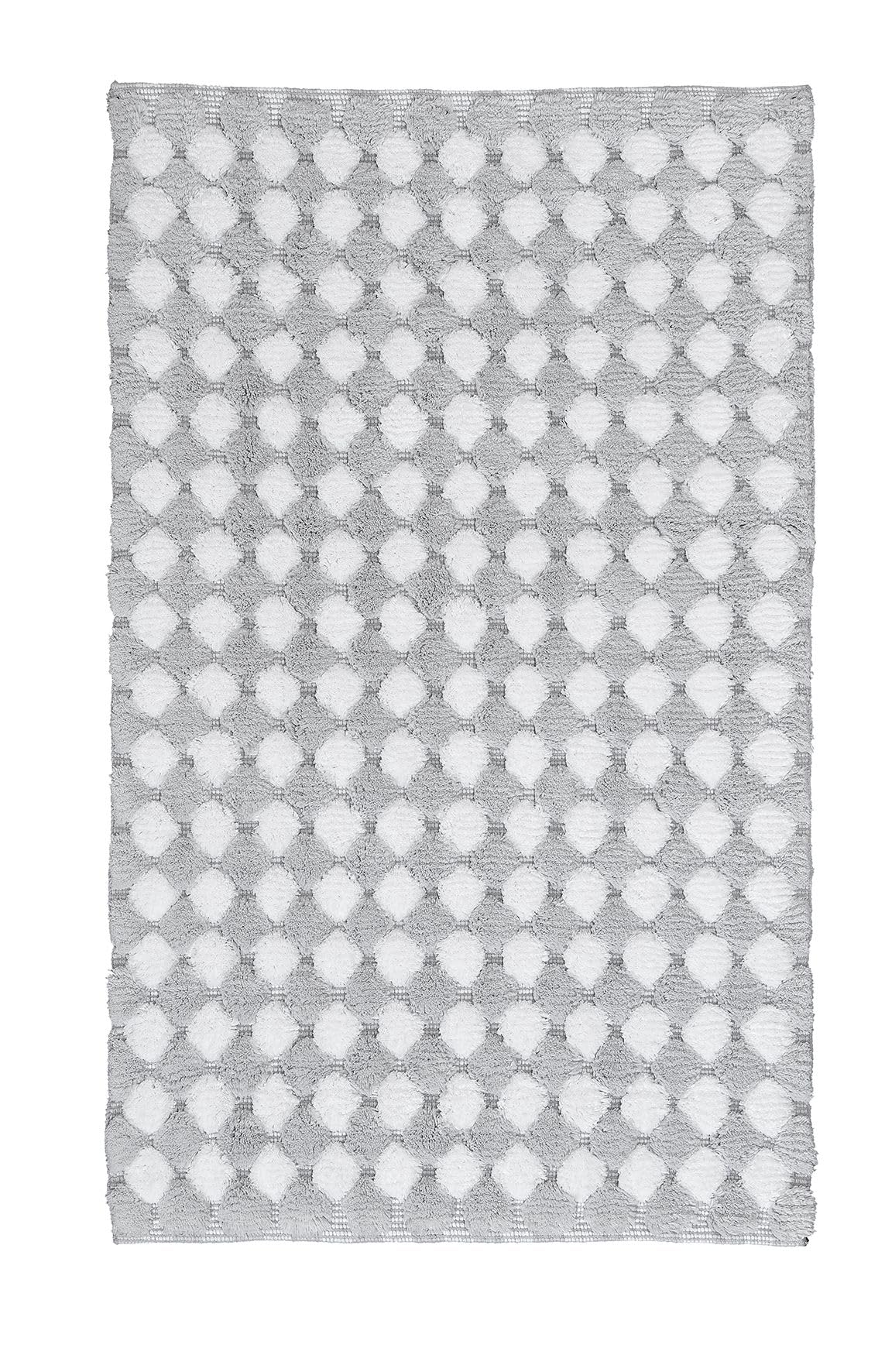 Kleine Wolke "Merida Bath Mat, Silver-Grey, 70 x 120 cm