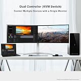 LG 49WQ95C UltraWide Monitor Curved 49 Inch 5120x1440 144Hz Nano IPS G-Sync view 5