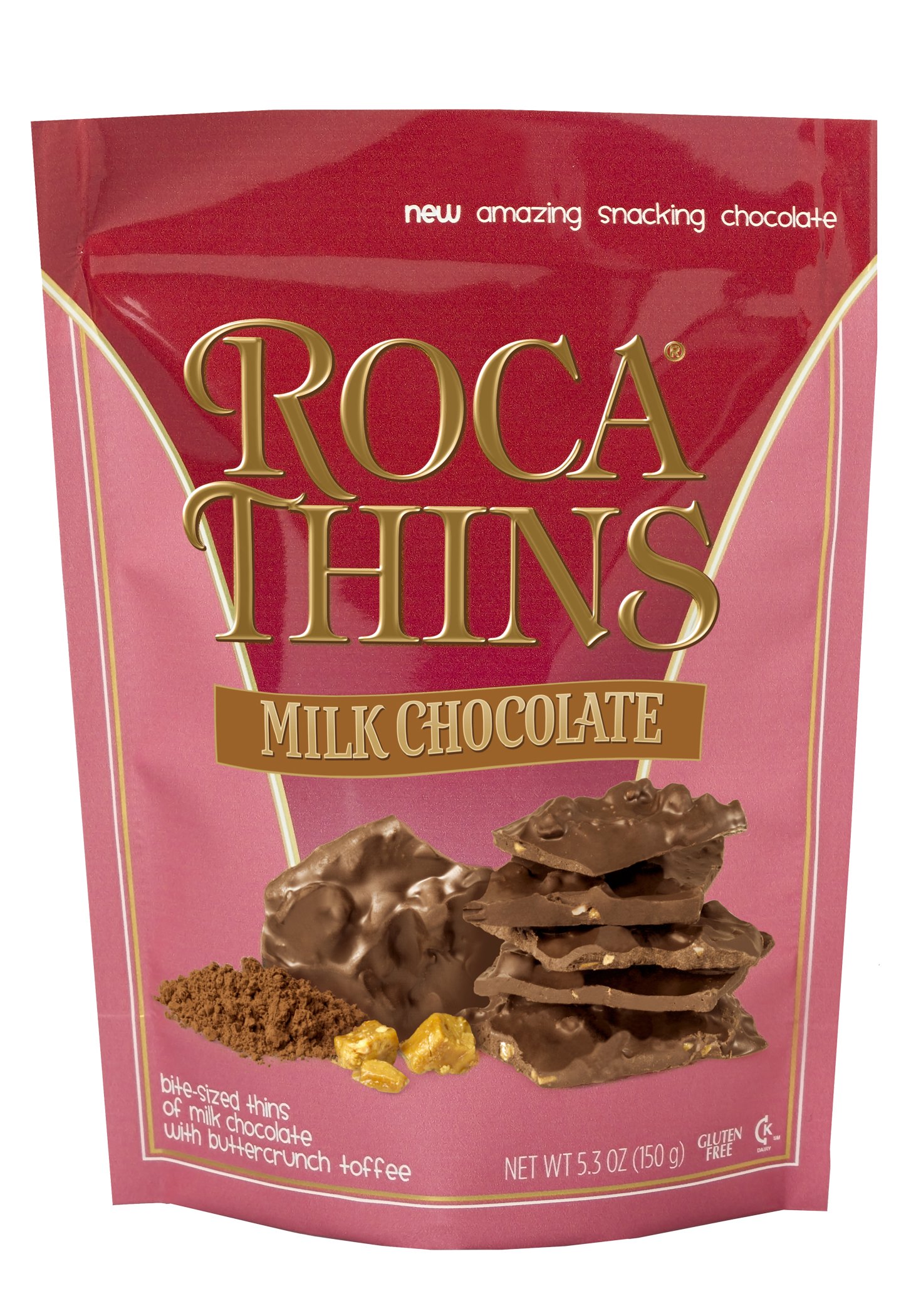 Almond Roca THINS DARK CHOCOLATE 5.3 oz Grocery
