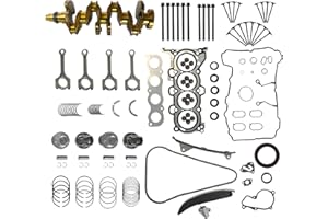 GASEKAN G4NC 2.0L Engine Overhaul Rebuild Kit w/Crankshaft Piston kit Timing chain kit Fit For Tucson Elantra Kia Sonata Sportage Forte Carens Soul 2.0L 2011-2022 Replaces#23040-2E000