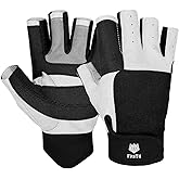 FitsT4 Sports Sailing Gloves 3/4 Finger and Grip Great for Sailing, Yachting, Paddling, Kayaking, Fishing, Dinghying Water Sports for Men and Women