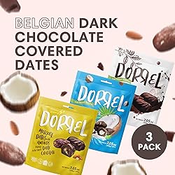 DORREL - Trio Bundle Pack: Belgian Dark Chocolate
