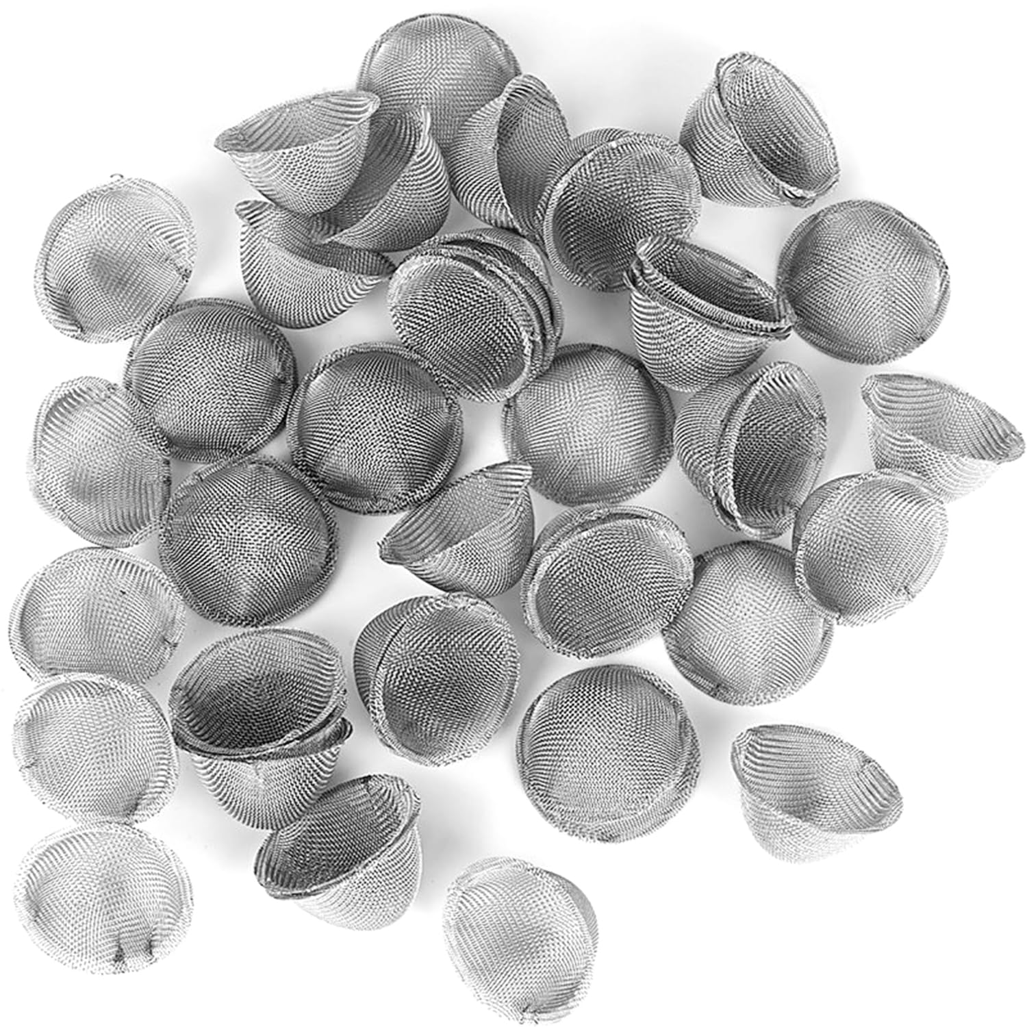 50 Filters, Stainless Steel Tube Ball Screen, Mesh Sugar Filter, Metal Wire Mesh Filter, Tapered Mesh Filter