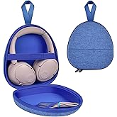 GWCASE Universal Headphones Case for JLab/for JBL Tune 510BT 720BT 770NC 520BT/ for Sony WH-CH520 WH-CH720N/ for BERIBES/for Soundcore Q20i Over-Ear Headphones, Stylish Design- Blue (Case only)