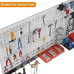 TORACK 109Pcs Wall Organizer Utility Storage Kit