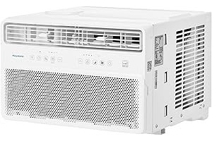 Keystone 14,000 BTU Window Mounted Inverter Air Conditioner with Quiet, High Efficiency Operation and Remote, Window AC Unit for Apartment, Living Room, Bedroom, Large Rooms up to 650-Sq. Ft.