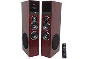 Rockville TM80C Bluetooth Home Theater Tower Speaker System+(2) 8" Subwoofers