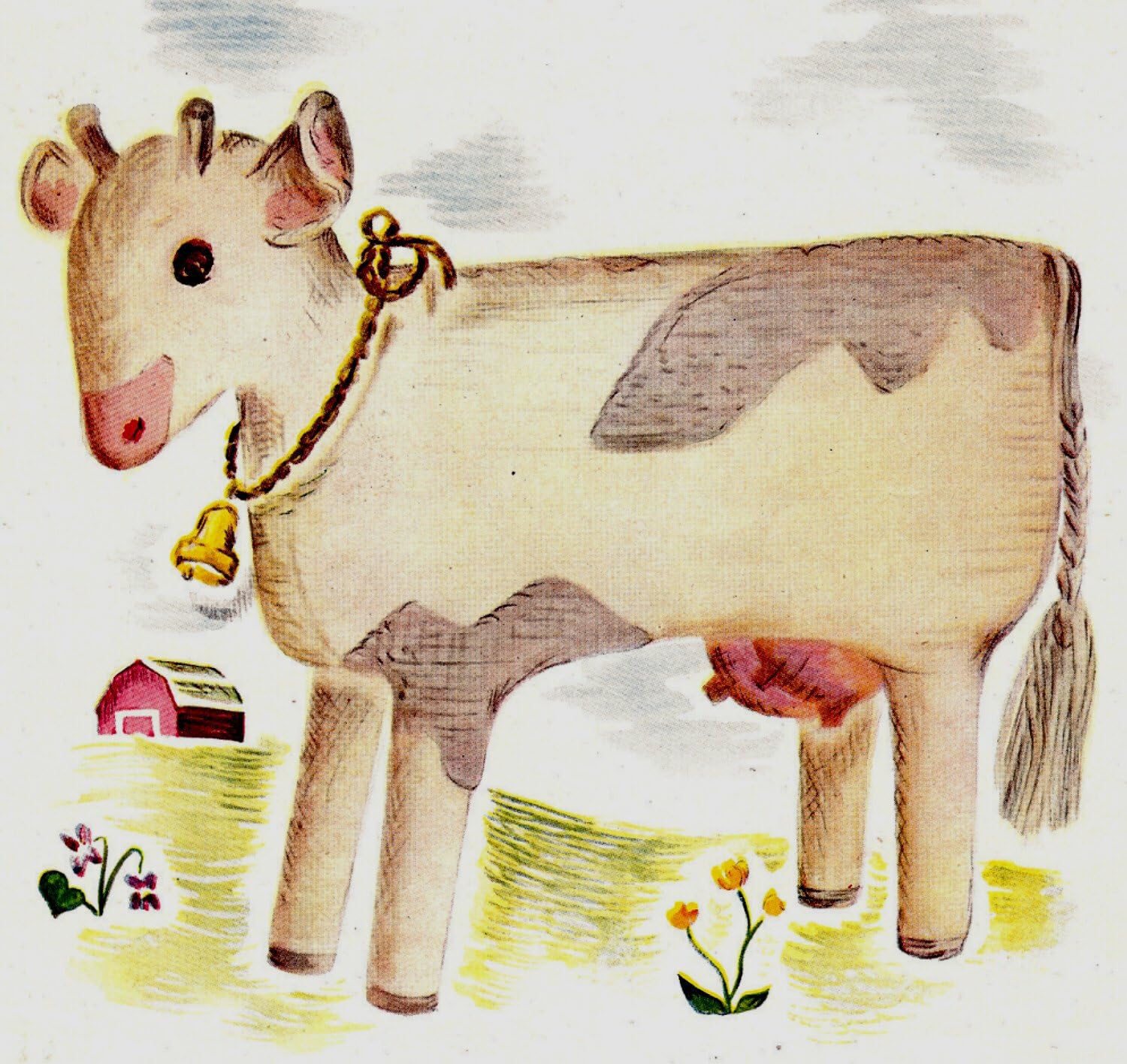 cow stuffed animal pattern