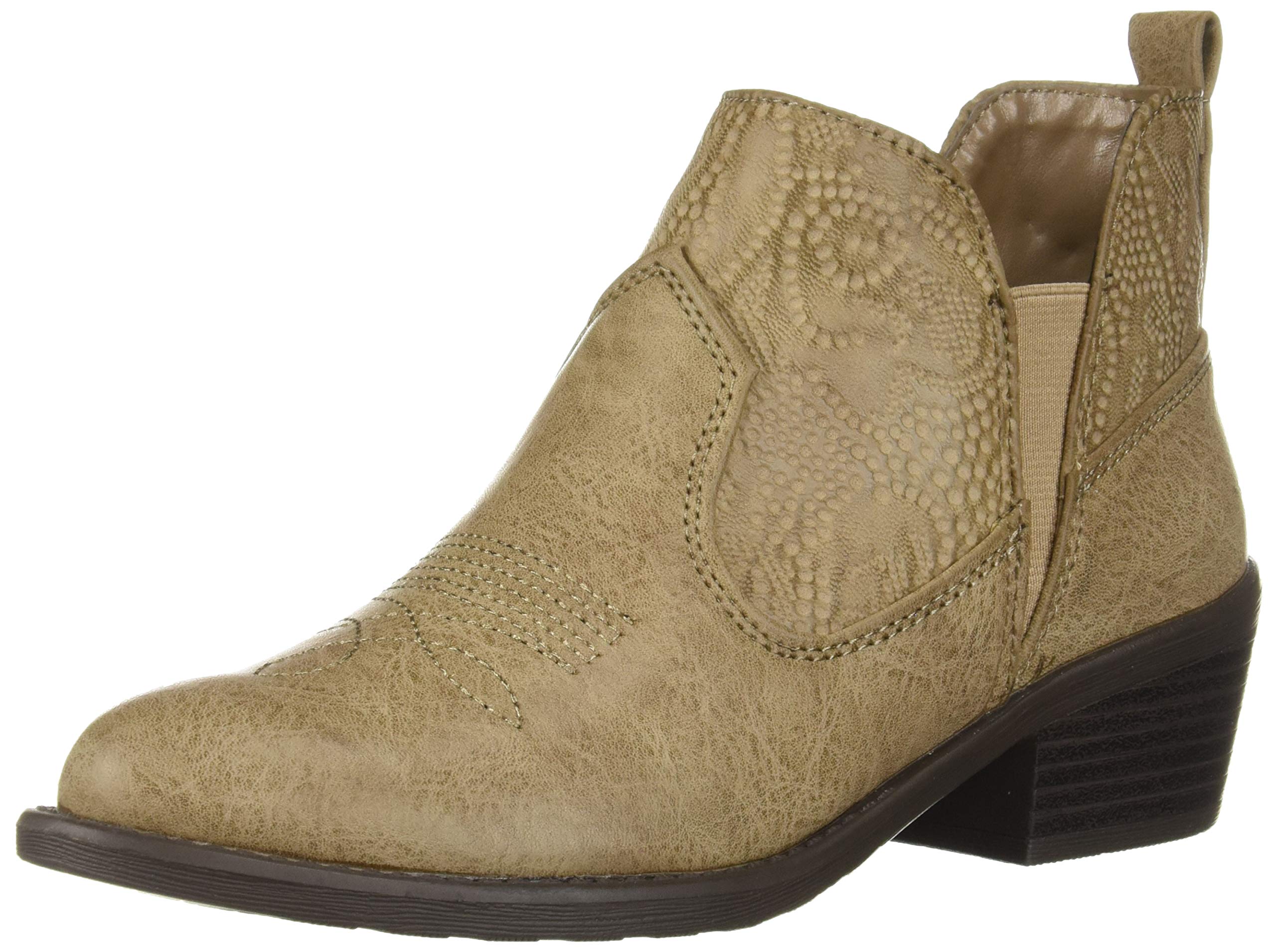 Easy Street Women’s Legend Ankle Boot, Taupe, 8